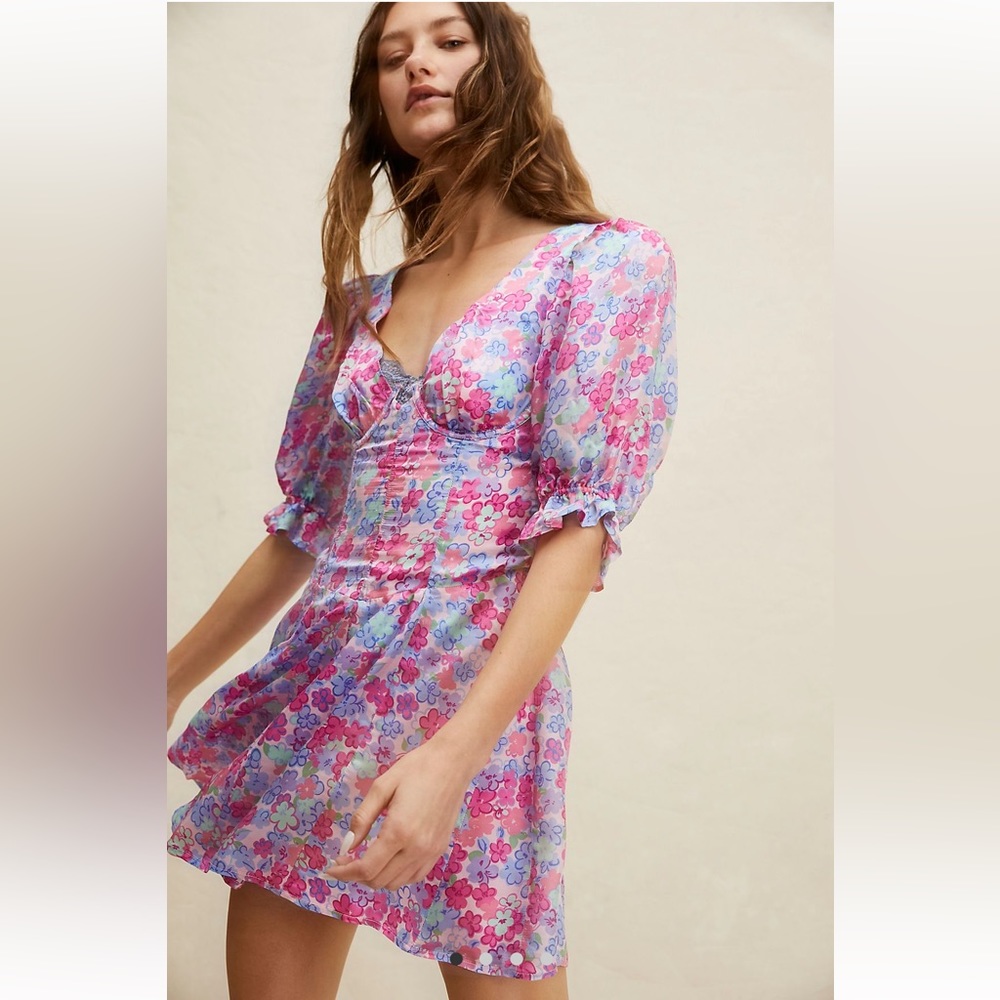 For Love and Lemons Angie Mini Dress - WORN ONLY ONCE
